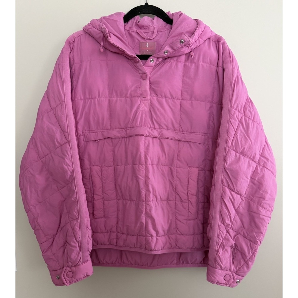 Free People Movement Pippa Packable Pullover Puffer Viola Women's Size Medium